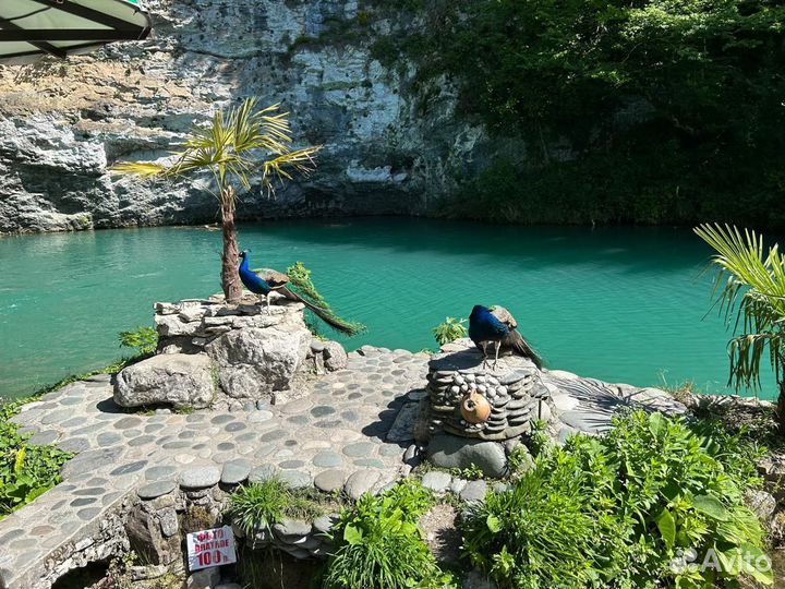 Джип тур в Абхазию Рица, Гагра, Гекский водопад