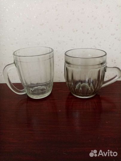 Пивные кружки ссср-0,5и(0,25) редкость