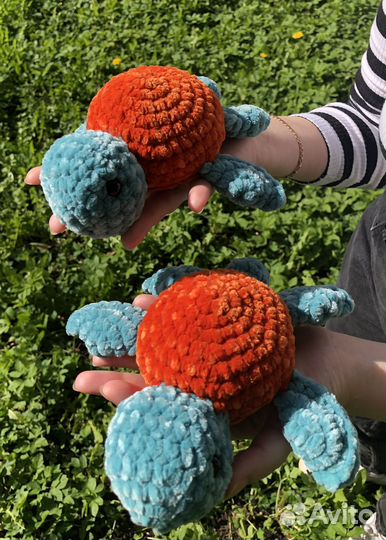 Вязаная черепашка