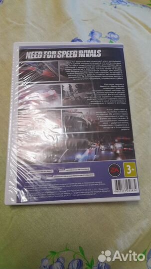 Игровой диск. Игра Need for speed rivls