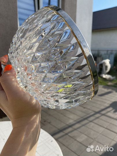 Хрустальная ваза