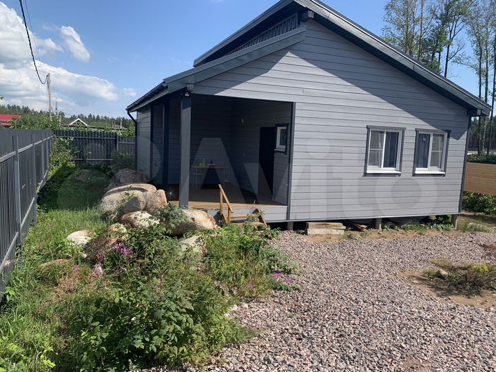 Коттедж 105 м² на участке 8 сот.