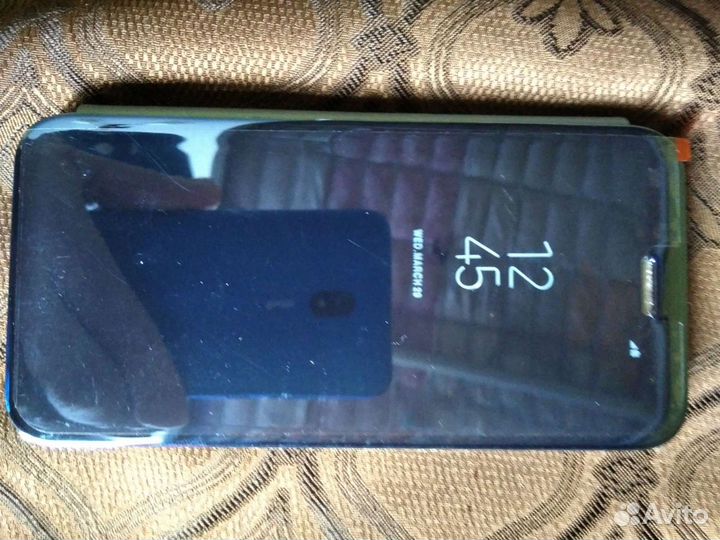 Чехол-книжка на iPhone 7/8 зеркальный синий