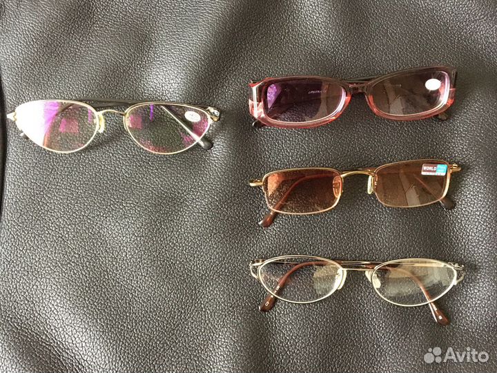 Очки готовые (диоптрии от - до +)