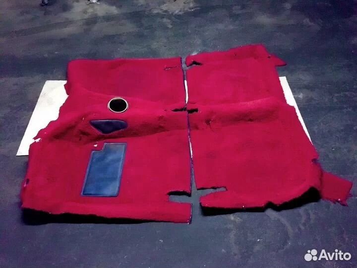 Ковер красный ваз 2106/2103