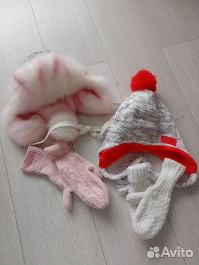 Шапки для девочки 8-10 лет