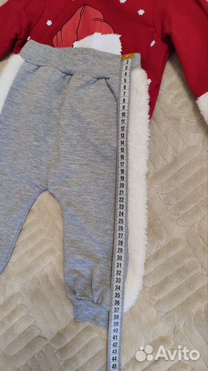 Новогодний костюм на малыша 74 80 новый