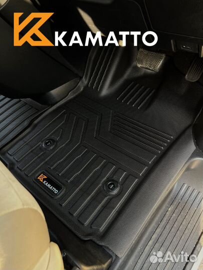 3D ковры в салон Kamatto Toyota Alphard 2015-н.в