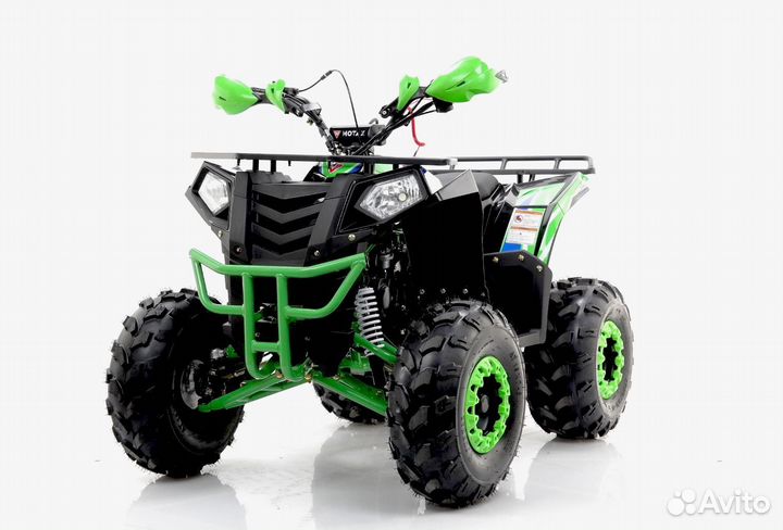 Квадроцикл 125 кубов motax grizlik A125 зеленый