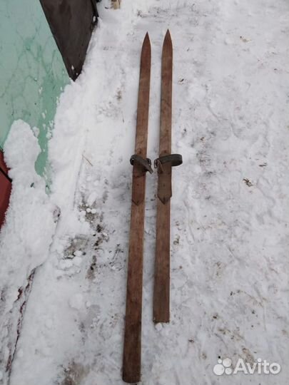 Лыжи СССР под валенки(сапоги)