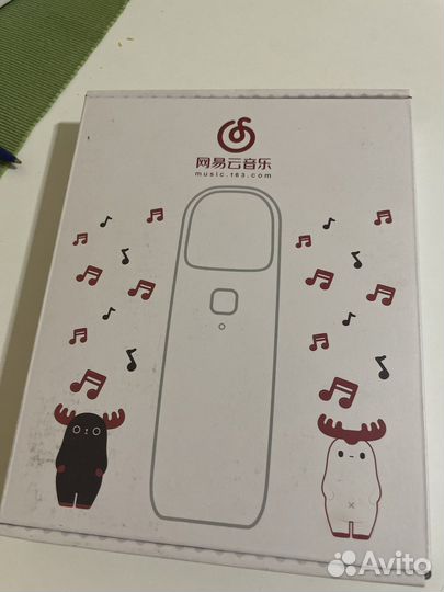 Караоке микрофон детский