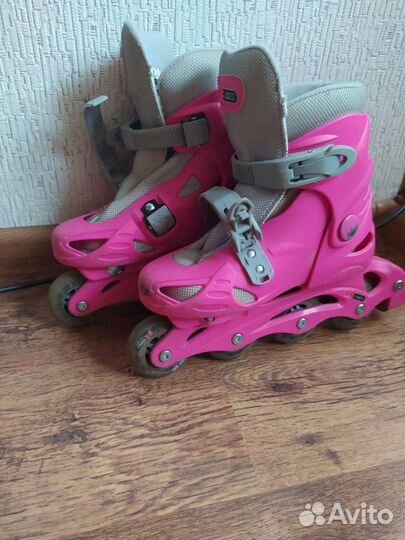 Роликовые коньки детские раздвижные