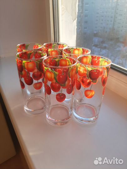 Стаканы 6шт