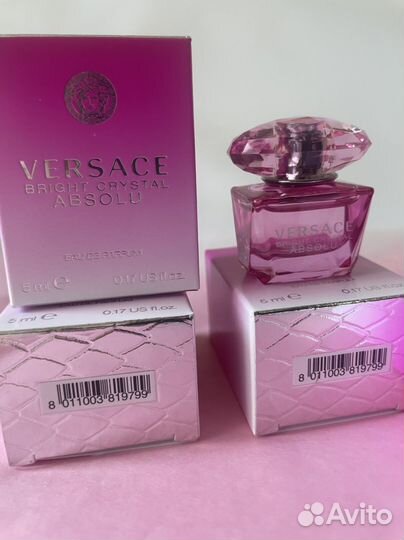 Versace bright crystal absolu оригинал