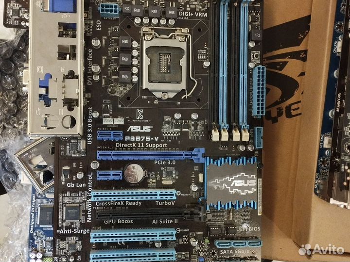 Материнская плата 1155 z77