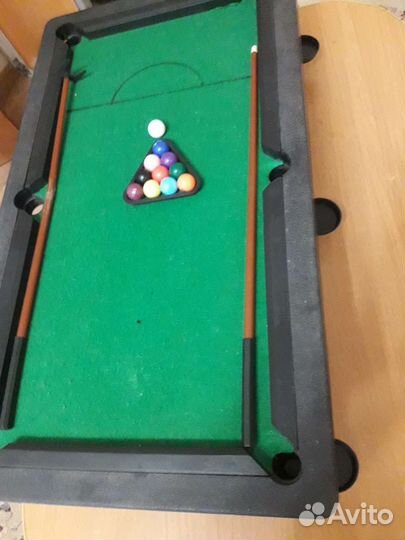 Настольная игра бильярд б/У