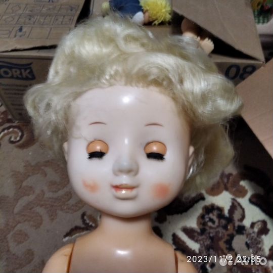 Кукла СССР большая 70 см