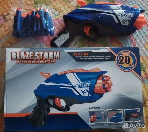 Бластер нерф Hasbro, тянучка антистресс