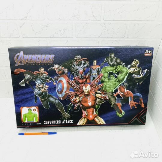 Набор супергероев марвел