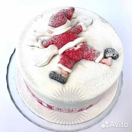 Силиконовая форма Santa