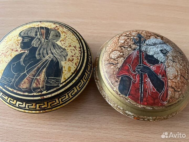 Шкатулки керамические