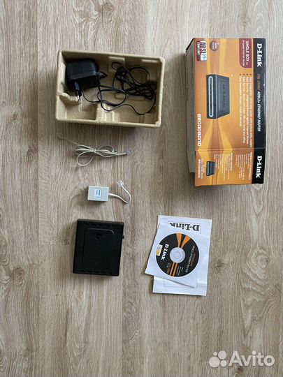 Модем D-Link DSL-2500U adsl2+ router