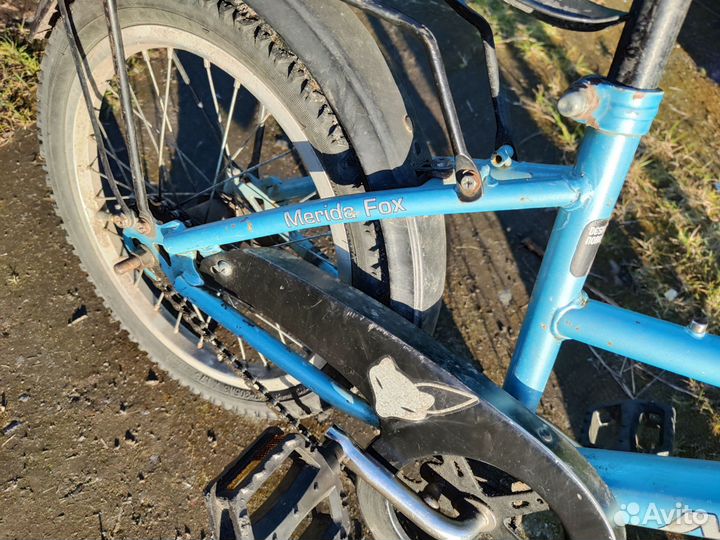 Детский велосипед merida fox 16 дюймов