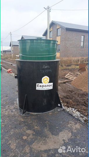 Автономная канализация без запаха - монтаж в подар