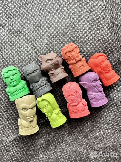 Марвел стиратели (ластики из Пятёрочки) marvel