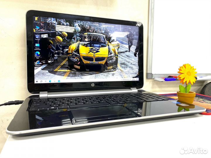 Ноутбук HP для игр и работы Core i5/8Gb/SSD/GT740M