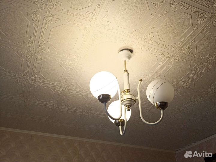 Люстра потолочная бу