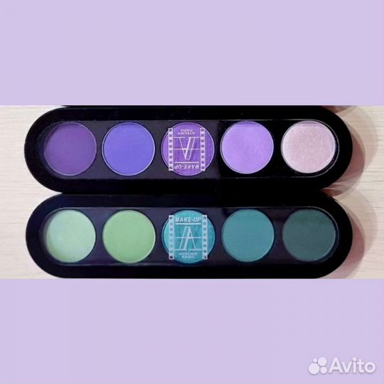 Палитра теней Make-Up Atelier Paris. Новые