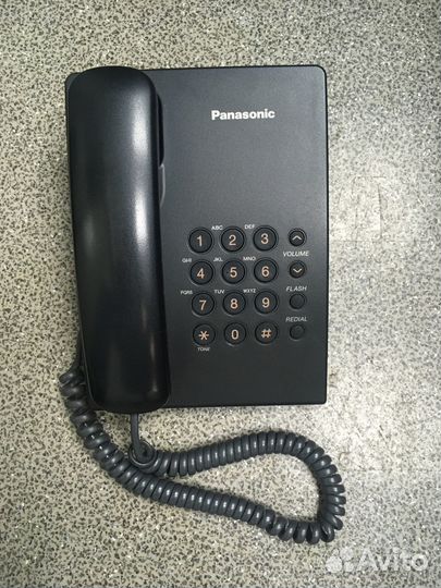 Телефон Panasonic KX-TS2350RUB