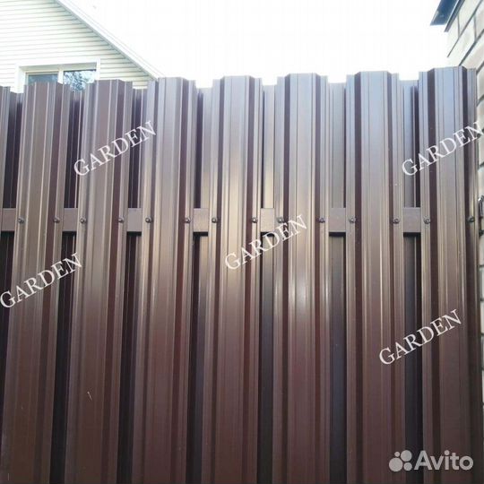 Евроштакетник двухсторонний. Штакетник