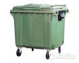 Контейнер мусорный пластиковый от 120л до 1100л