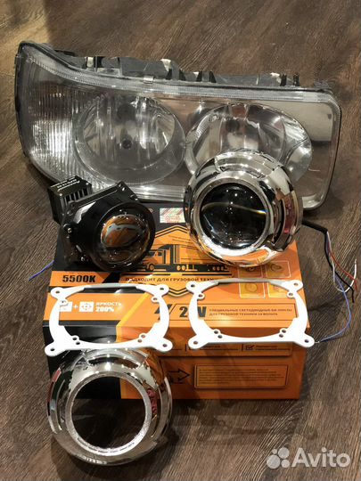 Светодиодный комплект дооснащения фар DAF XF