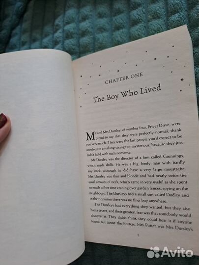 Книга Гарри Поттер на английском