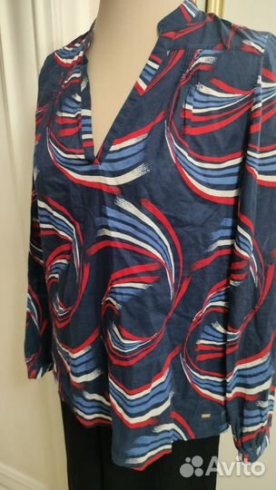 Tommy Hilfiger яркая хлопковая блузка
