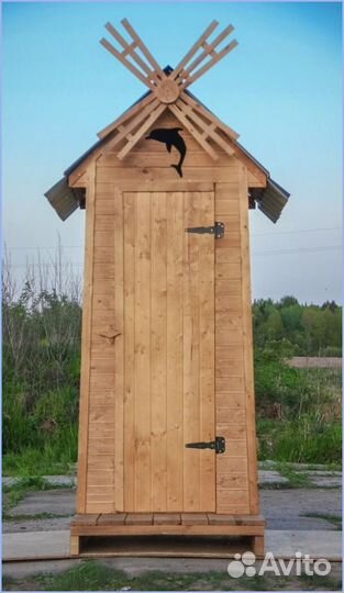 Уличный туалет прямоугольник буг 873