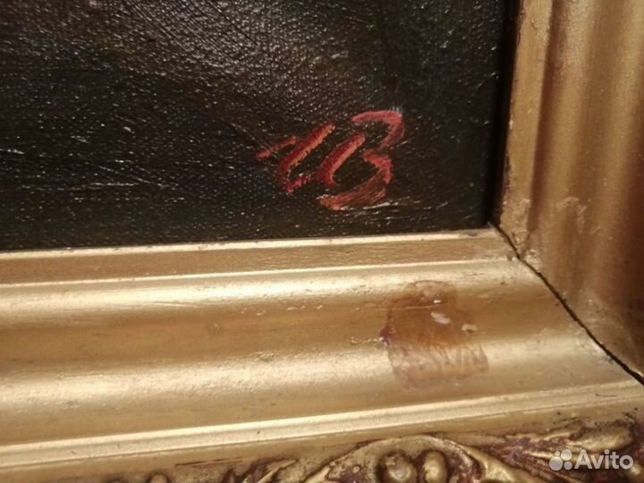 Картина(Масло/Холст /Автор/60-е