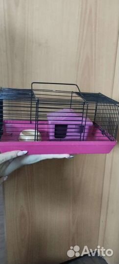 Клетка для хомяка маленькая