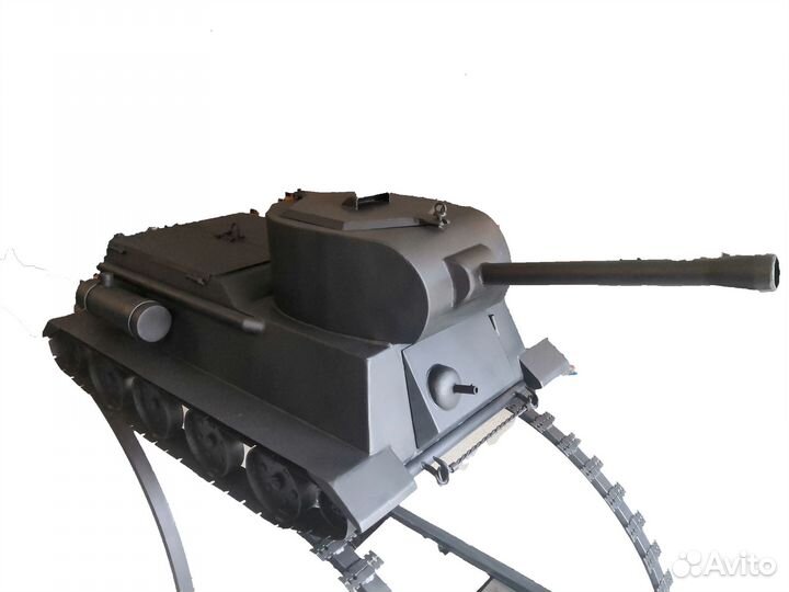 Мангал - коптилка Танк