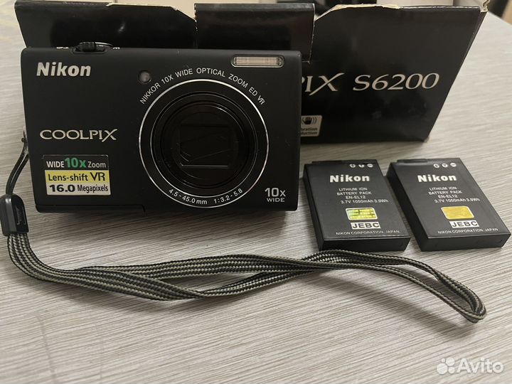 Фотоаппарат nikon coolpix s6200