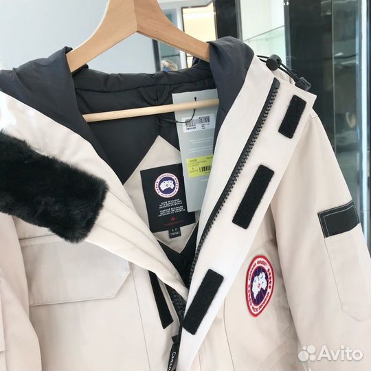 Парка canada goose expedition (бежевая)