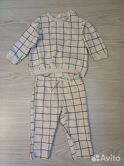 Комплект брюки, свитшот hm 86 размер