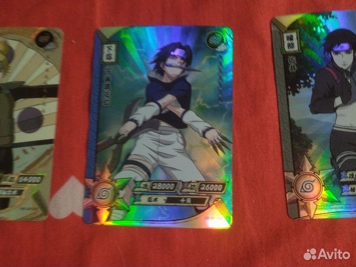 Карточки наруто