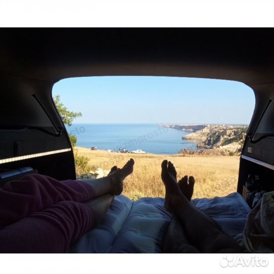 Многофункциональный надувной матрас в машину