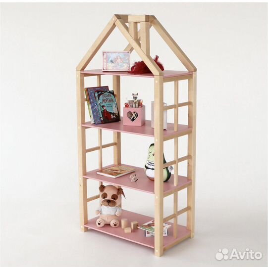 Детский Стеллаж — домик