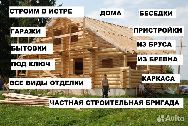 Бригада Строителей. Все Виды Строительных Работ в Истре | Услуги | Авито