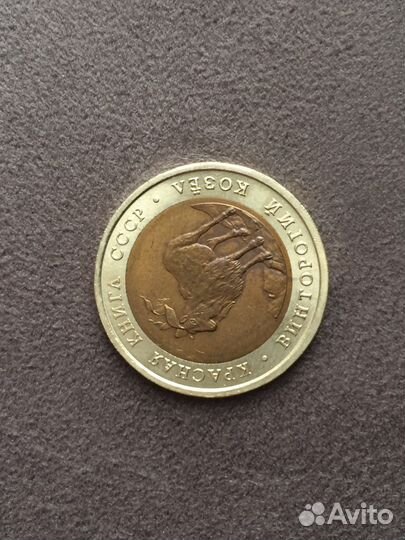 Красная книга 5 руб. 1991г